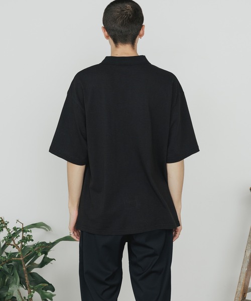 JEMORGAN(ジェーイーモーガン)の「JEMORGAN/ジェーイーモーガン T/Cカノコワッペンポロ(ポロシャツ・メンズ・ベージュ/ネイビー/ホワイト/ブラック・L/XL/M)」の6枚目の写真