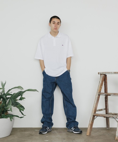 JEMORGAN(ジェーイーモーガン)の「JEMORGAN/ジェーイーモーガン T/Cカノコワッペンポロ(ポロシャツ・メンズ・ベージュ/ネイビー/ホワイト/ブラック・L/XL/M)」の11枚目の写真