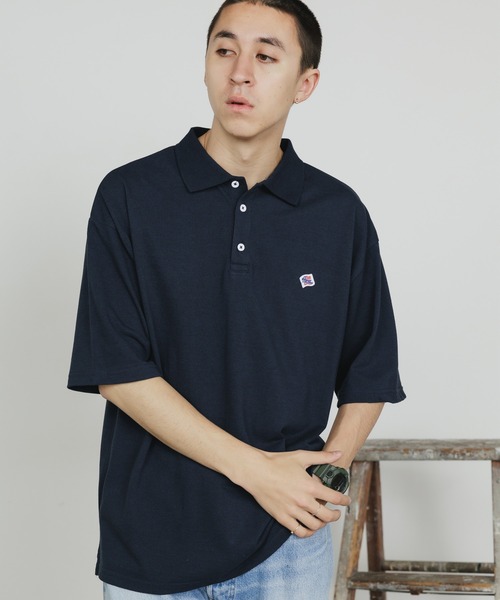 JEMORGAN(ジェーイーモーガン)の「JEMORGAN/ジェーイーモーガン T/Cカノコワッペンポロ(ポロシャツ・メンズ・ベージュ/ネイビー/ホワイト/ブラック・L/XL/M)」の16枚目の写真