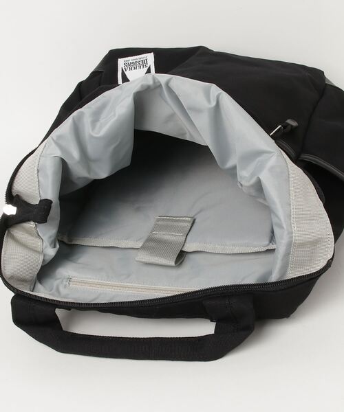 SIERRA DESIGNS（シェラデザイン）の「SIERRA DESIGNS 3WAYキャンバストートリュック（バックパック/リュック・メンズ・ブラック/ベージュ・FREE）」の7枚目の写真