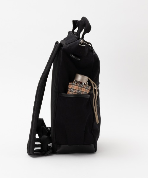 SIERRA DESIGNS（シェラデザイン）の「SIERRA DESIGNS 3WAYキャンバストートリュック（バックパック/リュック・メンズ・ブラック/ベージュ・FREE）」の17枚目の写真