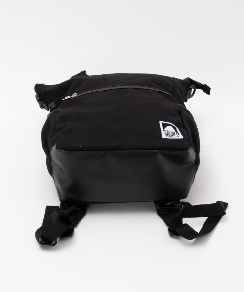 SIERRA DESIGNS（シェラデザイン）の「SIERRA DESIGNS 3WAYキャンバストートリュック（バックパック/リュック・メンズ・ブラック/ベージュ・FREE）」の11枚目の写真