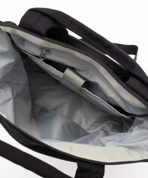 SIERRA DESIGNS（シェラデザイン）の「SIERRA DESIGNS 3WAYキャンバストートリュック（バックパック/リュック・メンズ・ブラック/ベージュ・FREE）」の13枚目の写真