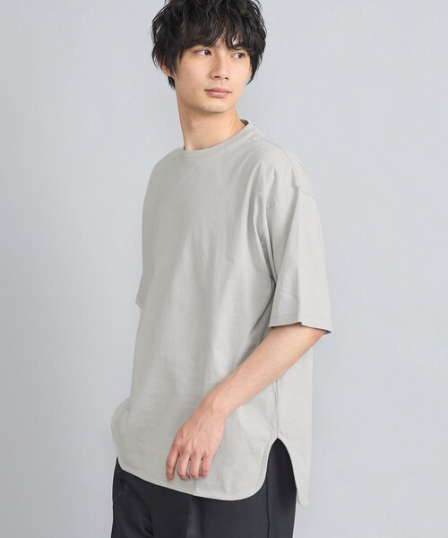 アロー様 ラウンドヘムTシャツ セール】レイヤードラウンドヘムTシャツ（Tシャツ/カットソー