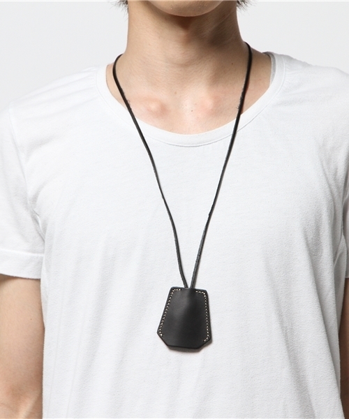 WEGO（ウィゴー）の「WEGO/レザーキーロングネックレス（ネックレス・メンズ・ブラウン/ブラック・FREE）」の7枚目の写真