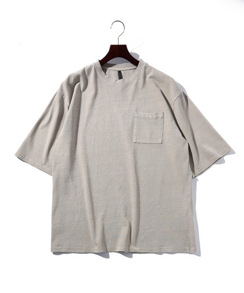THISIS（ディスイズ）の「コットン ポケットTシャツ（Tシャツ/カットソー・メンズ・ブラウン/グリーン/ベージュ/ブラック・LARGE/X-LARGE/MEDIUM）」の3枚目の写真