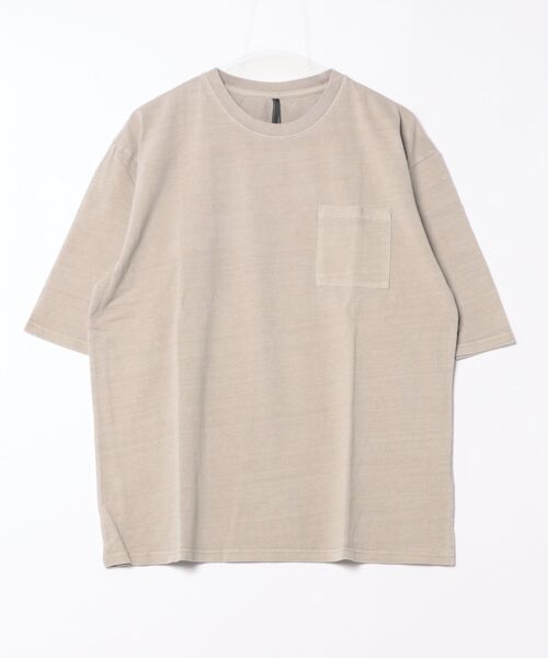 THISIS（ディスイズ）の「コットン ポケットTシャツ（Tシャツ/カットソー・メンズ・ブラウン/グリーン/ベージュ/ブラック・LARGE/X-LARGE/MEDIUM）」の7枚目の写真