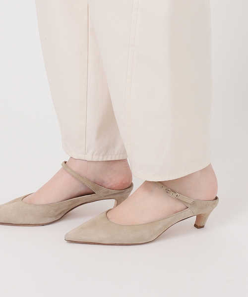 Noble（ノーブル）の「《一部店舗・WEB限定追加》カーブシルエットパンツ（チノパンツ・レディース・ホワイト/ベージュ・36/38）」の21枚目の写真