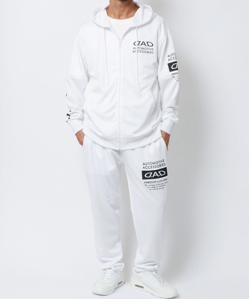 D.A.D(デーアーデー)の「D.A.D/デーアーデー ジャージ フルジップパーカー×トラックパンツ セットアップ 上下セット(ジャージ・メンズ・ブラック/ブラック系その他/チャコール/ホワイト・M/L/LL/3L)」の5枚目の写真