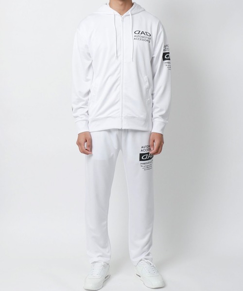 D.A.D(デーアーデー)の「D.A.D/デーアーデー ジャージ フルジップパーカー×トラックパンツ セットアップ 上下セット(ジャージ・メンズ・ブラック/ブラック系その他/チャコール/ホワイト・M/L/LL/3L)」の12枚目の写真