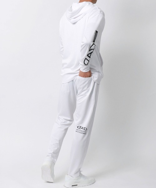 D.A.D(デーアーデー)の「D.A.D/デーアーデー ジャージ フルジップパーカー×トラックパンツ セットアップ 上下セット(ジャージ・メンズ・ブラック/ブラック系その他/チャコール/ホワイト・M/L/LL/3L)」の6枚目の写真