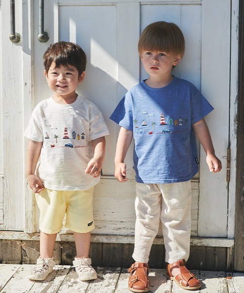 petit main（プティマイン）の「ヨウリュウクロップドパンツ（その他パンツ・キッズ・ブラック/アイボリー/ライトピンク/モカ・80ｃｍ/90cm/100cm/110cm/120cm/130cm）」の12枚目の写真
