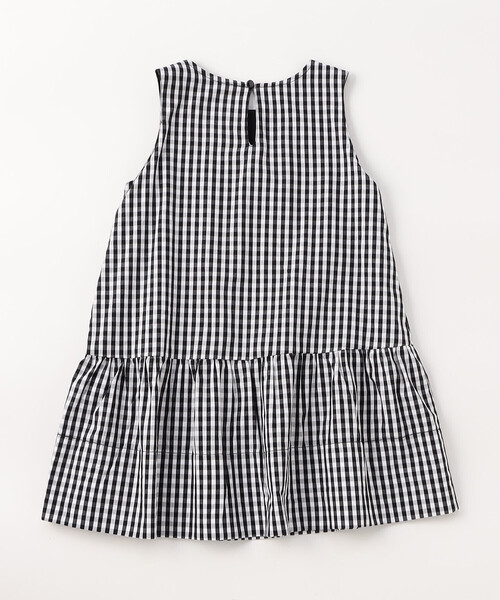 COMME CA ISM（コムサイズム）の「【リバーシブル】ギンガムチェック・バンダナ柄プリント ワンピース（ワンピース・キッズ・チェック/アイボリー系/ネイビー系・110cm/100cm/120cm/130cm/140cm/150cm）」の8枚目の写真