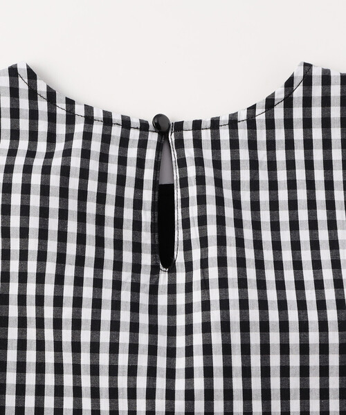 COMME CA ISM（コムサイズム）の「【リバーシブル】ギンガムチェック・バンダナ柄プリント ワンピース（ワンピース・キッズ・チェック/アイボリー系/ネイビー系・110cm/100cm/120cm/130cm/140cm/150cm）」の11枚目の写真