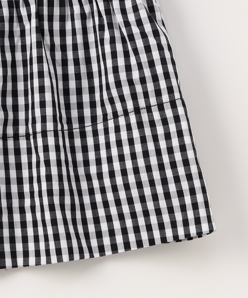 COMME CA ISM（コムサイズム）の「【リバーシブル】ギンガムチェック・バンダナ柄プリント ワンピース（ワンピース・キッズ・チェック/アイボリー系/ネイビー系・110cm/100cm/120cm/130cm/140cm/150cm）」の12枚目の写真