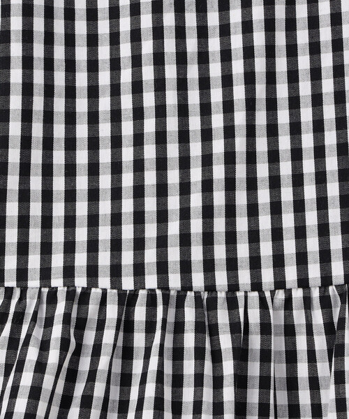 COMME CA ISM（コムサイズム）の「【リバーシブル】ギンガムチェック・バンダナ柄プリント ワンピース（ワンピース・キッズ・チェック/アイボリー系/ネイビー系・110cm/100cm/120cm/130cm/140cm/150cm）」の13枚目の写真