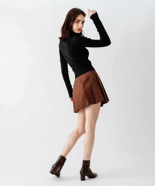 DEICY（デイシー）の「ハイネックリブニット（ニット/セーター・レディース・オフホワイト/ベージュ・FREE）」の10枚目の写真