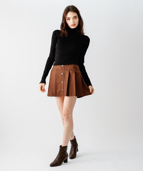 DEICY（デイシー）の「ハイネックリブニット（ニット/セーター・レディース・オフホワイト/ベージュ・FREE）」の12枚目の写真