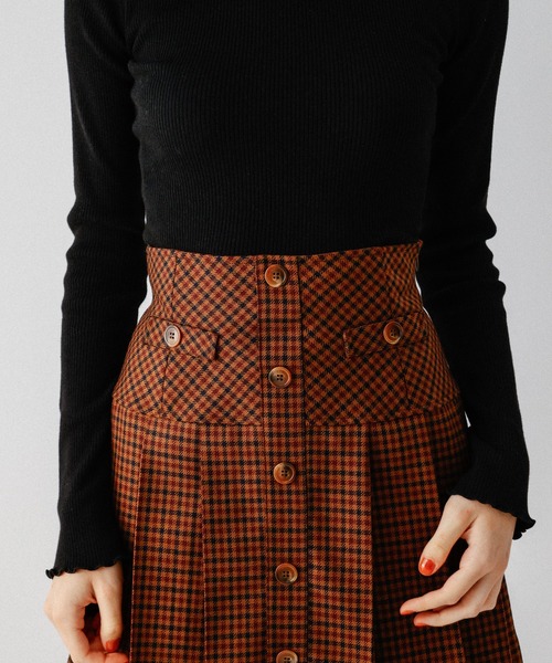 DEICY（デイシー）の「ハイネックリブニット（ニット/セーター・レディース・オフホワイト/ベージュ・FREE）」の18枚目の写真