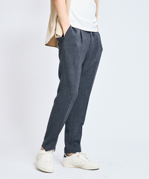 ABAHOUSE | 【TRABEST】1タック イージースラックス / サマーパンツ/ 防シワ性 ストレッチ 吸水速乾(その他パンツ)