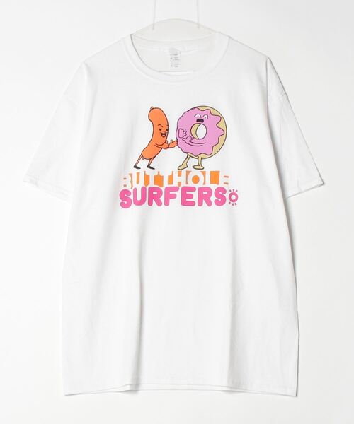 00s BUTTHOLE SURFERS クルーネック 半袖Tシャツ GILDANボディ  