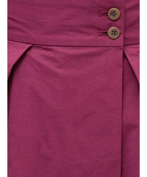 LAGUNAMOON(ラグナムーン)の「ラップデザインタックスカート(スカート・レディース・ブラック/プラム・SMALL/MEDIUM)」の14枚目の写真