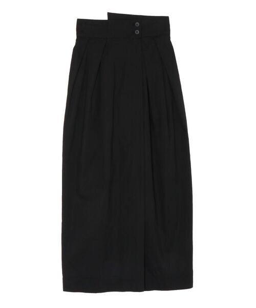 LAGUNAMOON(ラグナムーン)の「ラップデザインタックスカート(スカート・レディース・ブラック/プラム・SMALL/MEDIUM)」の3枚目の写真