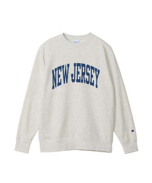 Champion(チャンピオン)の「【Champion/チャンピオン】メンズ ベーシック クルーネックスウェットシャツ(スウェット・メンズ・ネイビー/オートミール/オフホワイト/ブラック系その他/ダークグリーン・LARGE/MEDIUM/SMALL/X-LARGE)」の4枚目の写真