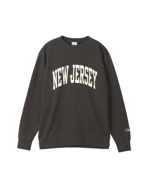 Champion(チャンピオン)の「【Champion/チャンピオン】メンズ ベーシック クルーネックスウェットシャツ(スウェット・メンズ・ネイビー/オートミール/オフホワイト/ブラック系その他/ダークグリーン・LARGE/MEDIUM/SMALL/X-LARGE)」の3枚目の写真