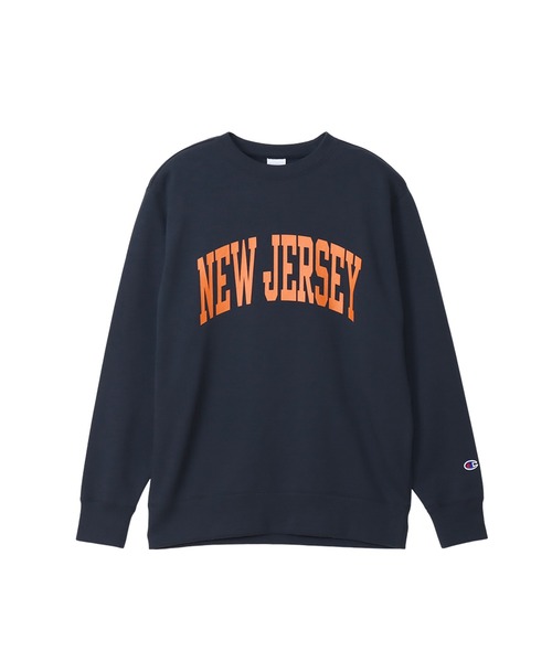 Champion(チャンピオン)の「【Champion/チャンピオン】メンズ ベーシック クルーネックスウェットシャツ(スウェット・メンズ・ネイビー/オートミール/オフホワイト/ブラック系その他/ダークグリーン・LARGE/MEDIUM/SMALL/X-LARGE)」の12枚目の写真