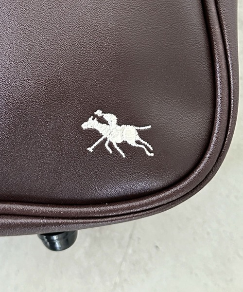 POLOCHAMPS(ポロチャンプス)の「【POLOCHAMPS/ポロチャンプス】別注 / スクールバッグ スクバ / SCHOOL BAG(トートバッグ・レディース・ブラウン/ブラック・FREE)」の11枚目の写真