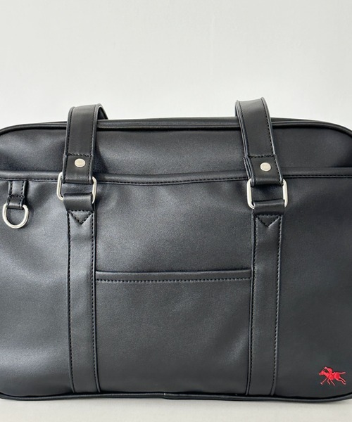 POLOCHAMPS(ポロチャンプス)の「【POLOCHAMPS/ポロチャンプス】別注 / スクールバッグ スクバ / SCHOOL BAG(トートバッグ・レディース・ブラウン/ブラック・FREE)」の19枚目の写真