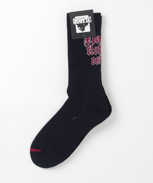 XLARGE（エクストララージ）の「OLD ENGLISH EST.91 SOCKS（ソックス