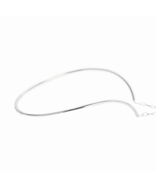 kiehtova（キエトヴァ）の「【kiehtova】plain choker  / プレーンチョーカー（ネックレス・レディース・シルバー/ゴールド・FREE）」の4枚目の写真