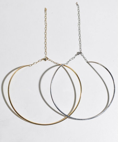 kiehtova（キエトヴァ）の「【kiehtova】plain choker  / プレーンチョーカー（ネックレス・レディース・シルバー/ゴールド・FREE）」の11枚目の写真