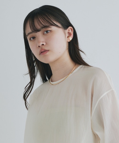kiehtova（キエトヴァ）の「【kiehtova】plain choker  / プレーンチョーカー（ネックレス・レディース・シルバー/ゴールド・FREE）」の17枚目の写真