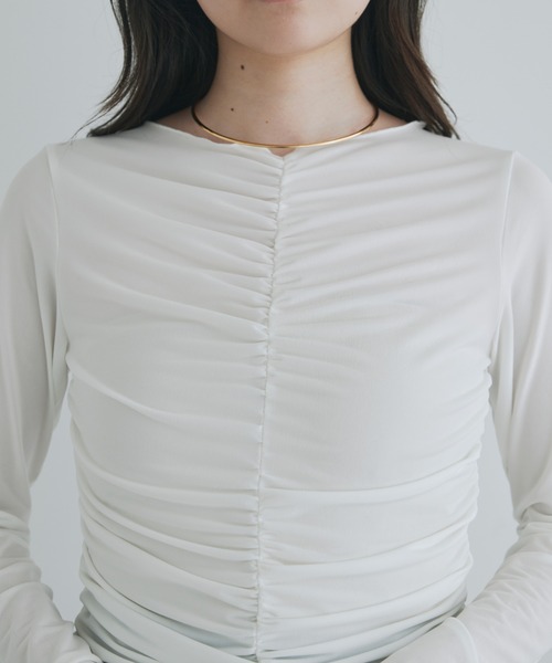 kiehtova（キエトヴァ）の「【kiehtova】plain choker  / プレーンチョーカー（ネックレス・レディース・シルバー/ゴールド・FREE）」の18枚目の写真