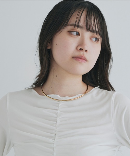 kiehtova（キエトヴァ）の「【kiehtova】plain choker  / プレーンチョーカー（ネックレス・レディース・シルバー/ゴールド・FREE）」の19枚目の写真