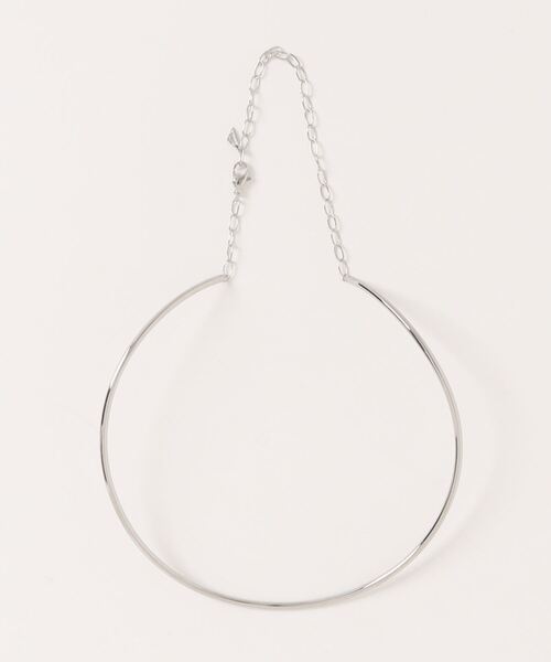 kiehtova（キエトヴァ）の「【kiehtova】plain choker  / プレーンチョーカー（ネックレス・レディース・ゴールド/シルバー・FREE）」の13枚目の写真