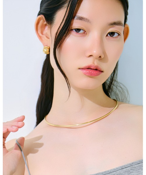 kiehtova(キエトヴァ)の「【kiehtova】plain choker / プレーンチョーカー(ネックレス・レディース・ゴールド/シルバー・FREE)」の16枚目の写真