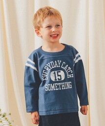 こども ビームス | athletic wear MASON × こども ビームス / 別注 フットボール Tシャツ 24（100～160cm）(Tシャツ/カットソー)