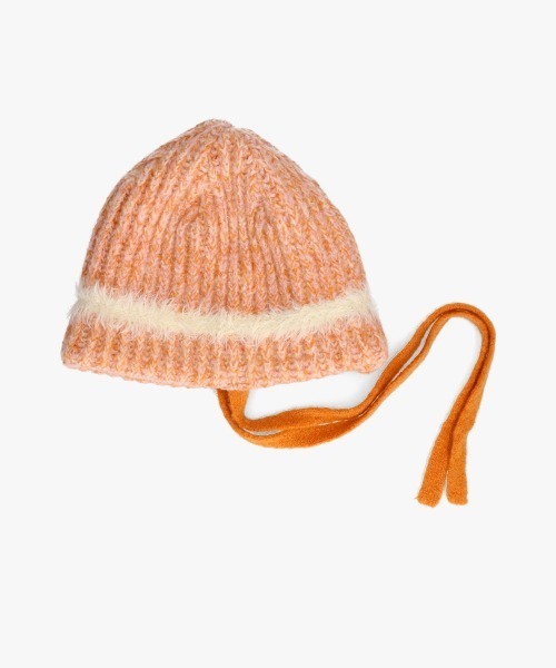 kaorinomori(カオリノモリ)の「kaorinomori アールニット プル / カオリノモリ(ニットキャップ/ビーニー・レディース・ブラック/ホワイト/ピンク・FREE)」の13枚目の写真