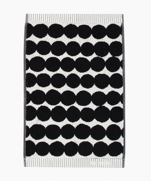 marimekko（マリメッコ）の「Rasymatto　/　towel（タオル・レディース・ブラック×ホワイト・FREE）」の2枚目の写真