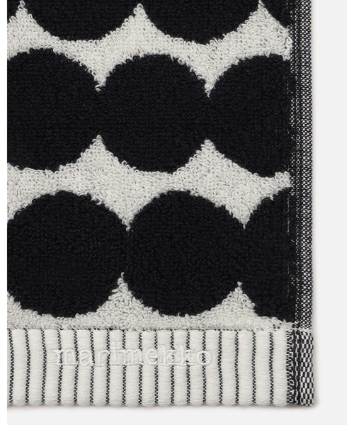 marimekko（マリメッコ）の「Rasymatto　/　towel（タオル・レディース・ブラック×ホワイト・FREE）」の4枚目の写真