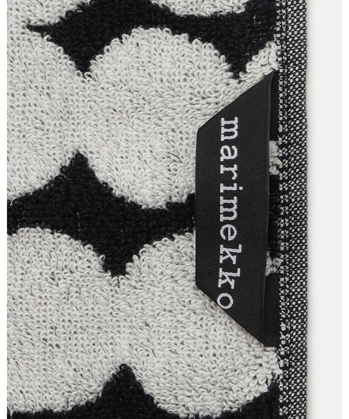 marimekko（マリメッコ）の「Rasymatto　/　towel（タオル・レディース・ブラック×ホワイト・FREE）」の5枚目の写真