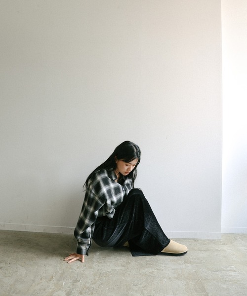 楊柳ベロアロングスカート（スカート）｜select MOCA（セレクトモカ