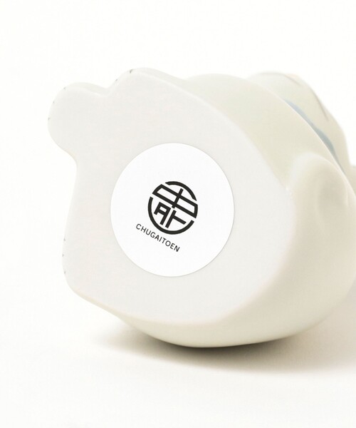 BEAMS JAPAN(ビームス ジャパン)の「中外陶園 / 瀬戸まねき猫 横座 右 4号(インテリア雑貨・レディース・ブルー・ONE SIZE)」の4枚目の写真