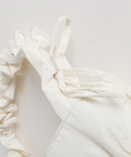 tocco closet(トッコ クローゼット)の「【ZOZO限定】リボンギャザーショルダーバッグ(ショルダーバッグ・レディース・アイボリー/ブラック/シルバー・FREE)」の12枚目の写真