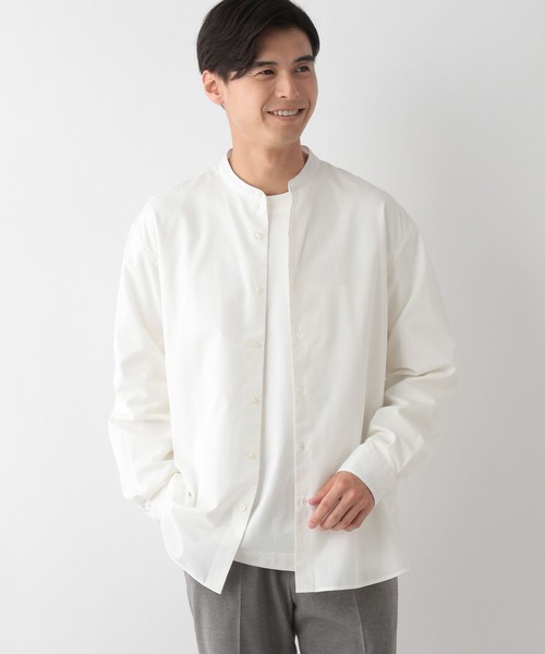 GLOBAL WORK Smile Seed Store(グローバルワーク スマイルシードストア)の「コットンロングスリーブTシャツ/115916(Tシャツ/カットソー・メンズ・オフホワイト/ブラック/チャコール/杢グレー/ブラウン系その他/セージグリーン・LARGE/SMALL/X-LARGE/MEDIUM)」の10枚目の写真