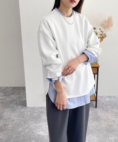 セール】《セットアップ対応》ダンボールニットプルオーバー(Tシャツ セール】《セットアップ対応》ダンボールニットプルオーバー(Tシャツ